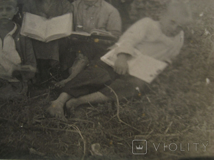 Школьники, босые ноги, с Терешки , 1936 г., фото №13