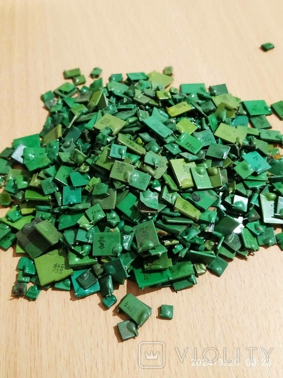 КМ зелений, загальна група 234 грами, фото №2