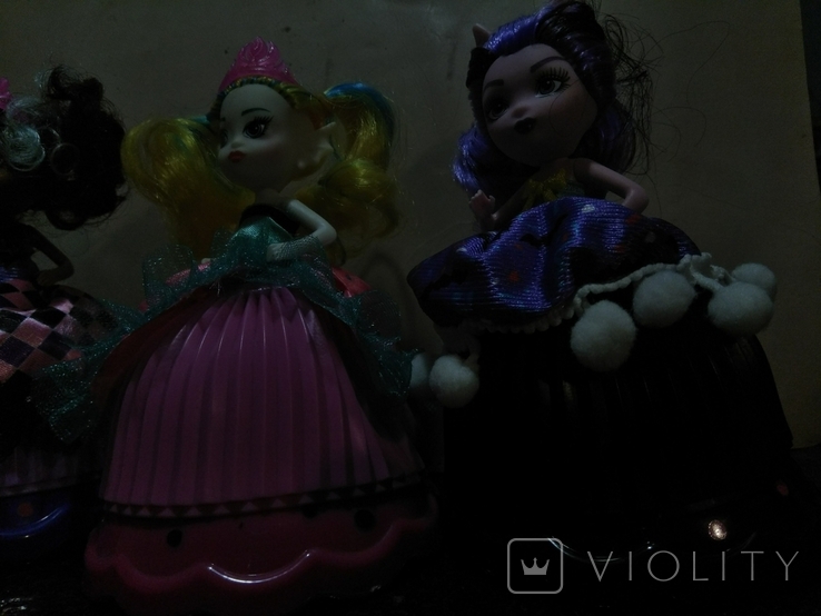 Набір ляльок Монстр Кекс 4шт, фото №6