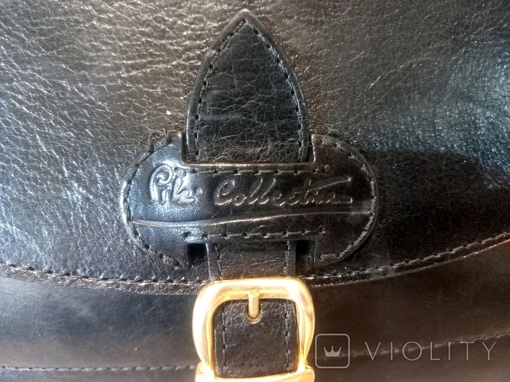 Жіноча сумочка натуральна шкіра метал нова, фото №3