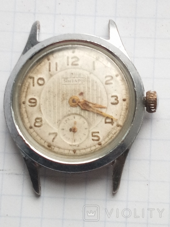 Годинник Янтарь під ремонт, фото №2