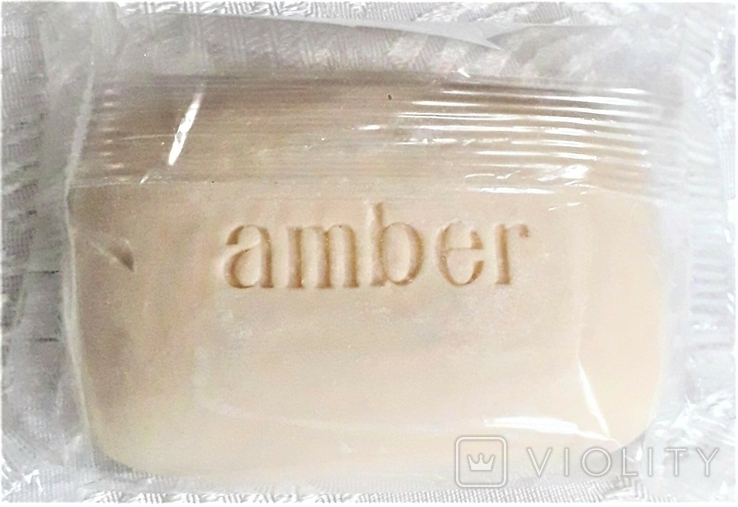 Винтажное туалетное мыло Amber(янтарь), Турция. 100гр. Оригинал. 1989г., фото №8