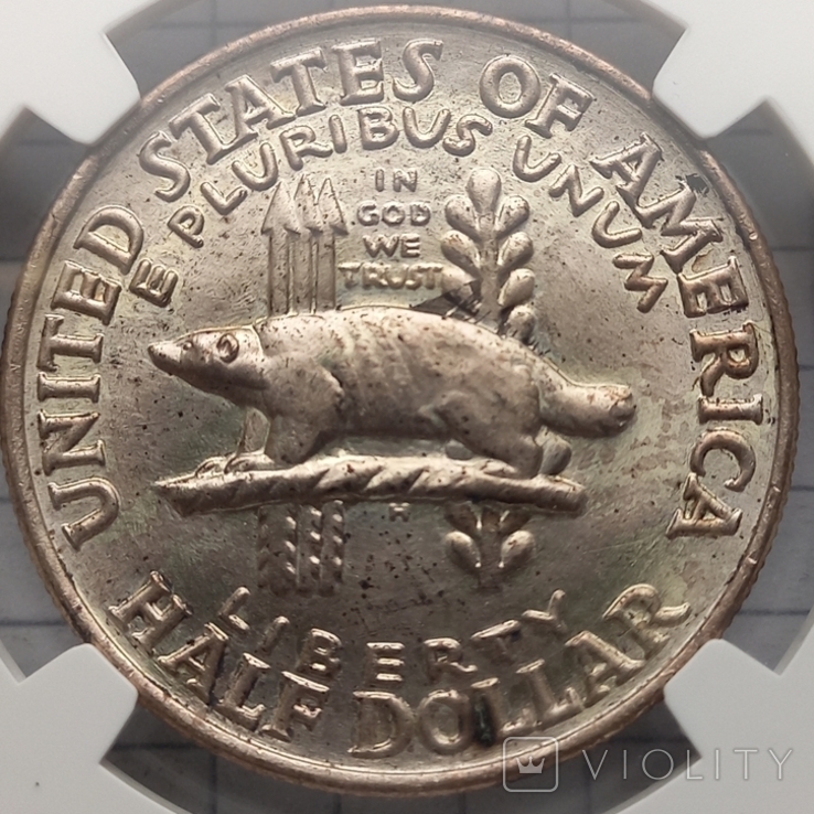 США, 1/2 доллара 1936, Висконсин, фото №5