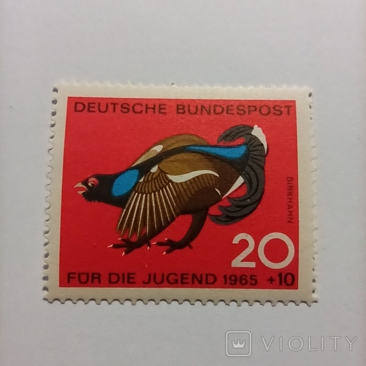 Німеччина 1965 р. Фауна Птаха
