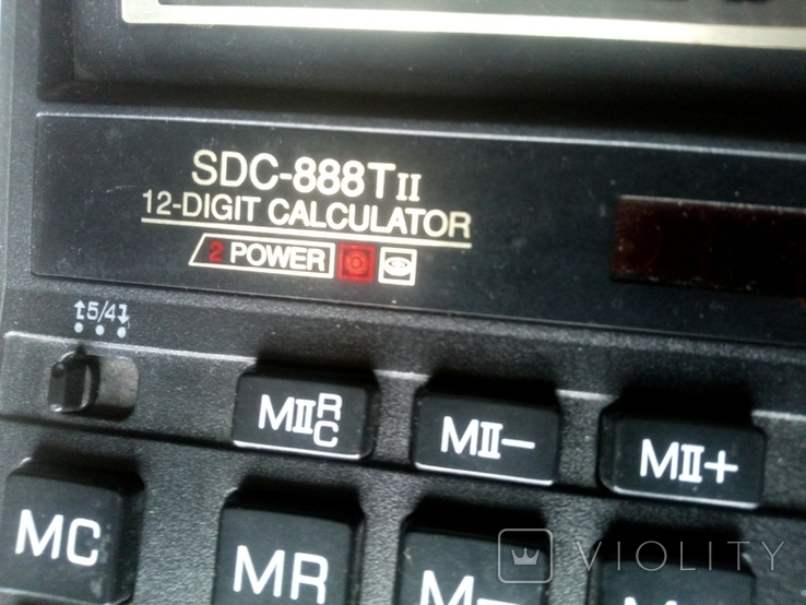 Калькулятори " Citizen SDC-888 " (лот - 2 шт), фото №10