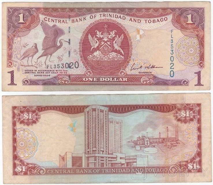 Тринідад Тринідад і Тобаго - 1 долар 2006 р. С. 46 - v
