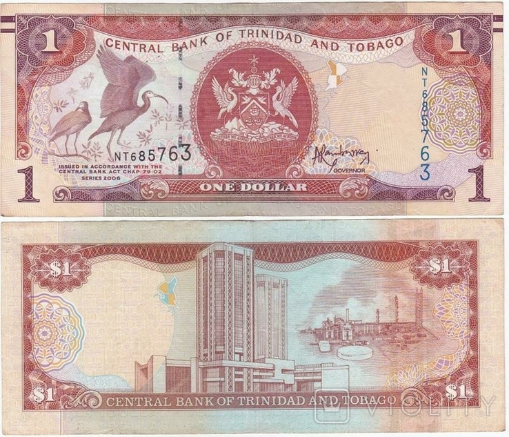 Тринідад, Тринідад і Тобаго - 1 долар 2006 р. С. 46А(1) - v