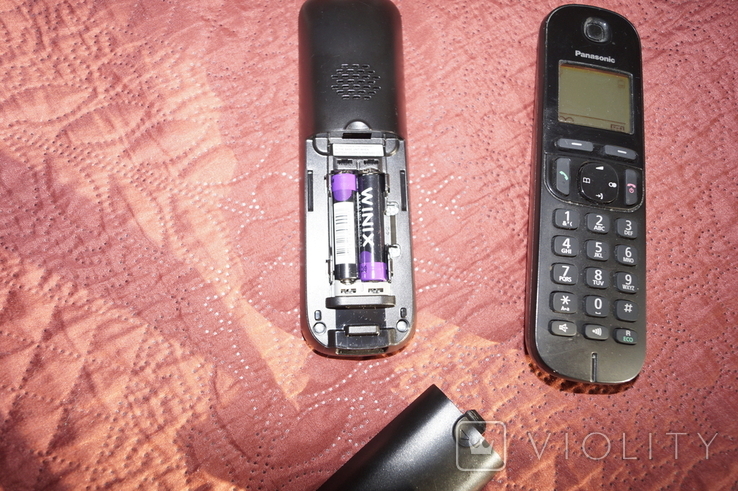Радиотелефоны спареные Panasonic, фото №4