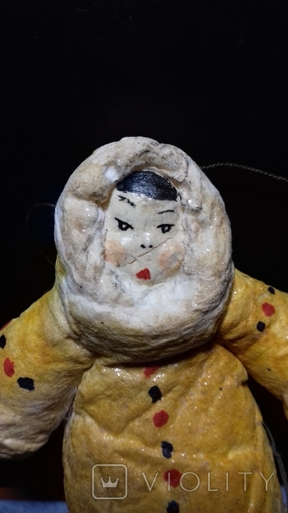 Ватная елочная игрушка Чукча,эскимос,якут,СССР, фото №5