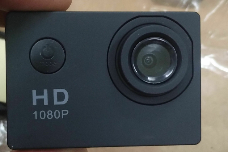 Водонепроникна спортивна камера HD 1080P, фото №2