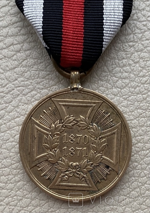 Медаль Франко-Пруськоі війни 1870-1871рр., фото №3