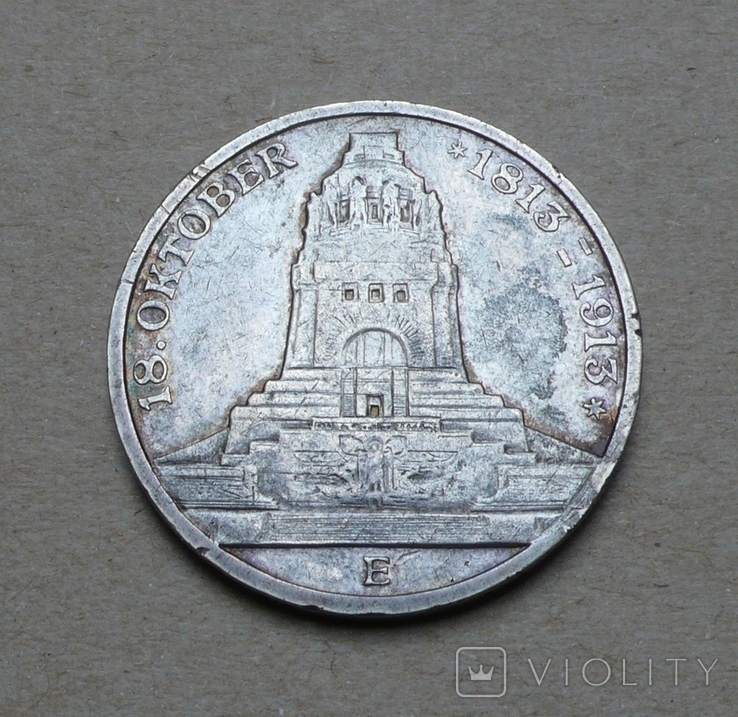 Саксонія. 1913. 3 марки., фото №4
