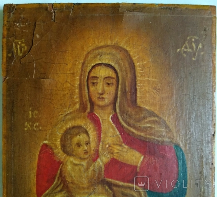 Ікона Богородиця Годувальниця, фото №5
