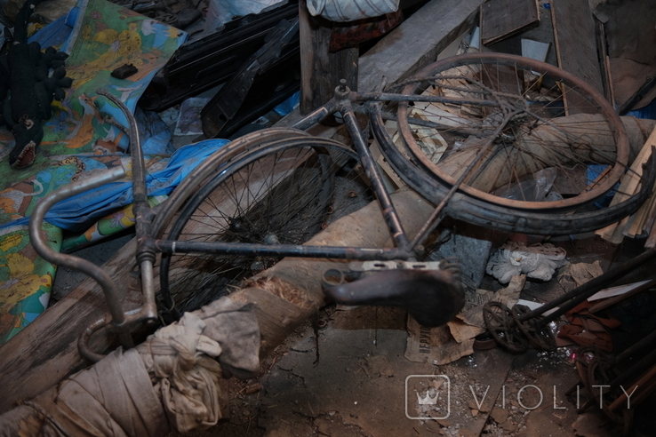 Велосипед із дерев'яними колесами, фото №2