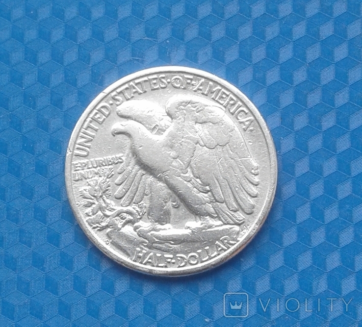 1/2 доллара 1947 D, фото №2