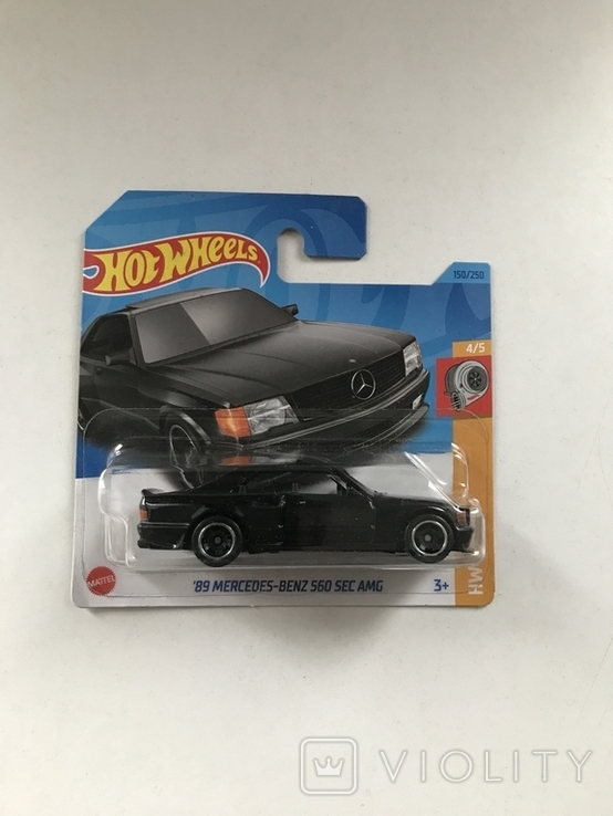 Hot wheels Mercedes sec 560