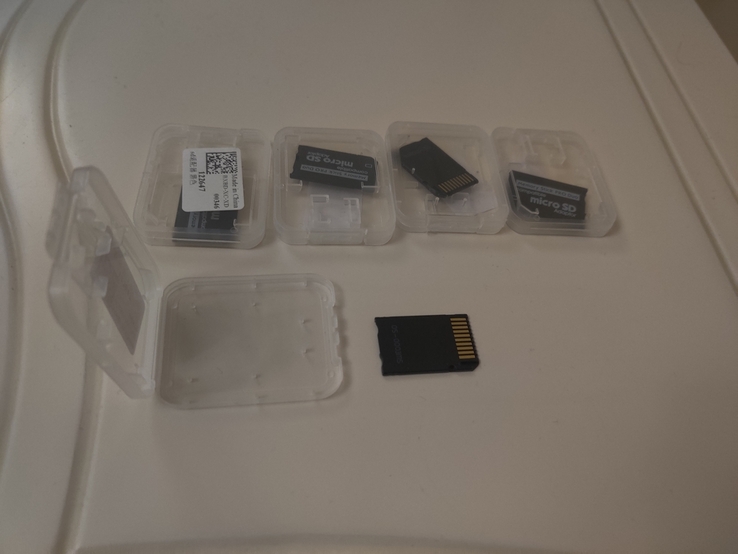 Переходник (адаптер) с Micro SD (TF) на Memory Stick Pro Duo для Sony PSP, фото №2