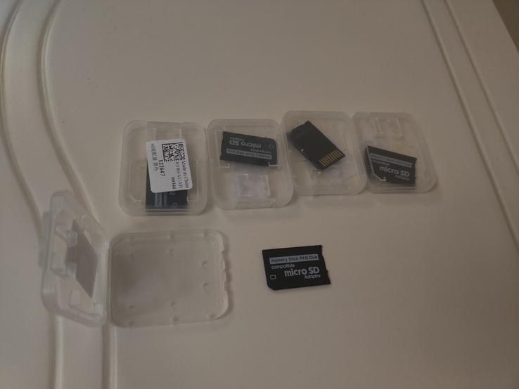 Переходник (адаптер) с Micro SD (TF) на Memory Stick Pro Duo для Sony PSP, numer zdjęcia 3