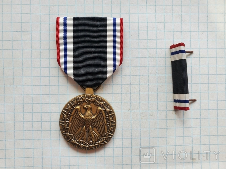 Prisoner Of War Medal медаль военнопленного LI GI, фото №2