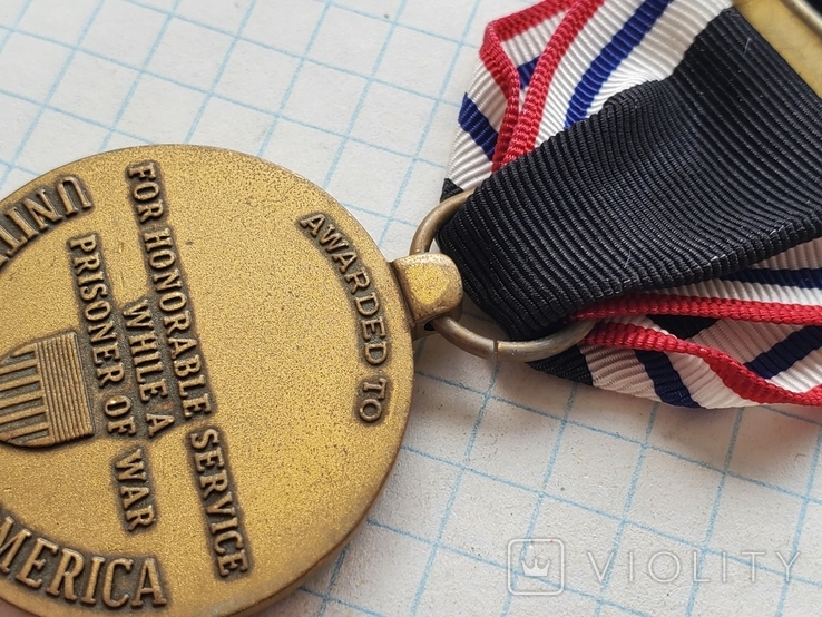 Prisoner Of War Medal медаль военнопленного LI GI, фото №11