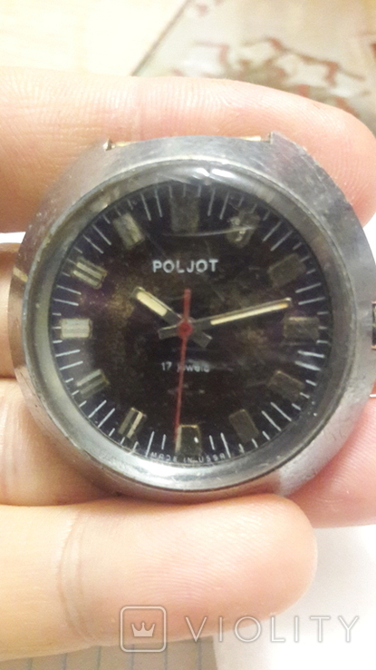 Механические часы POLIOT 17 камней, маятник, фото №5