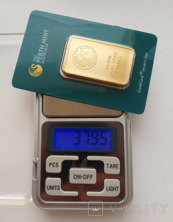 Perth Mint Золотой слиток 1 унция. Копия, фото №6