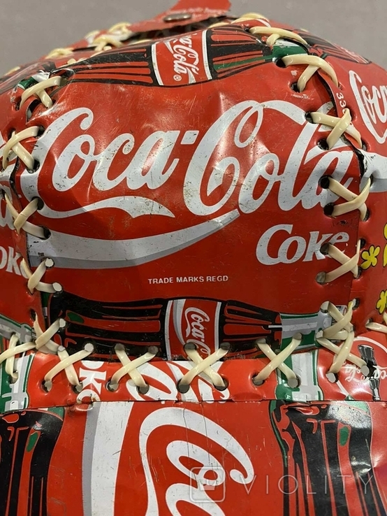 Бейсболкa з банок Coca Cola, фото №6