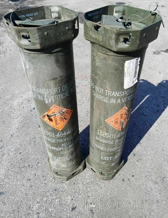 Тубус герметичний від снаряду М231 до гаубиці М777 ( 2 шт. ), фото №2