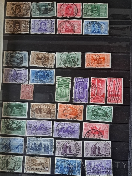 Большой лот ранних марок Италии, фото №3