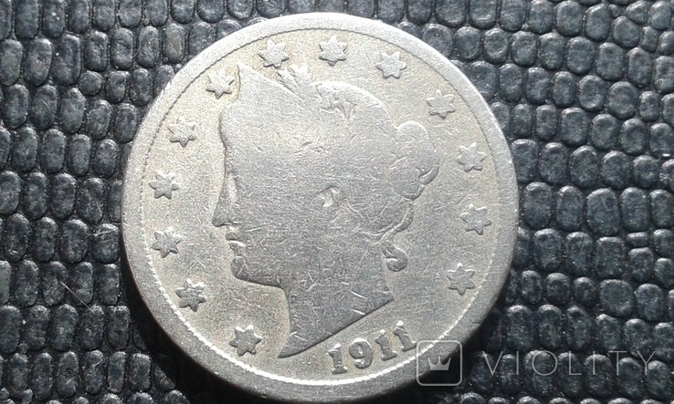 США 5 центов, 1911, фото №2