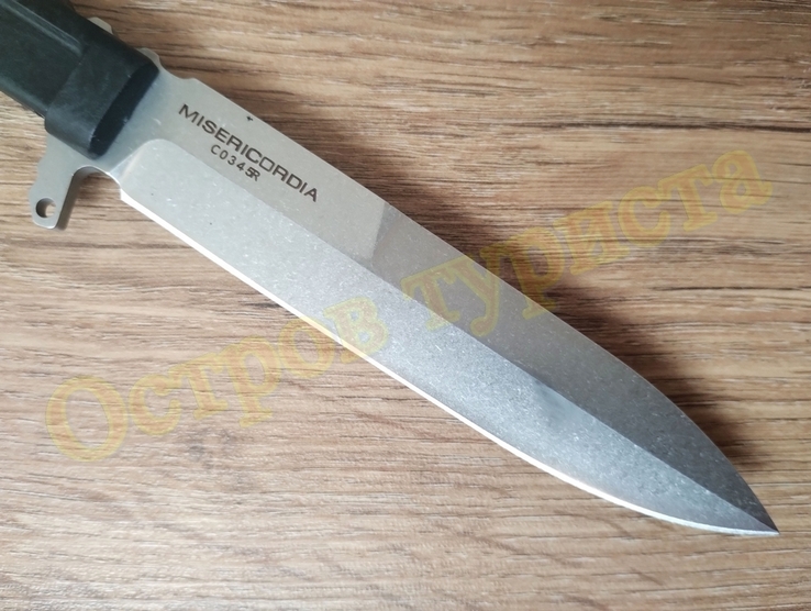 Нож Extrema Ratio Misericordia Black с ножнами реплика, photo number 8
