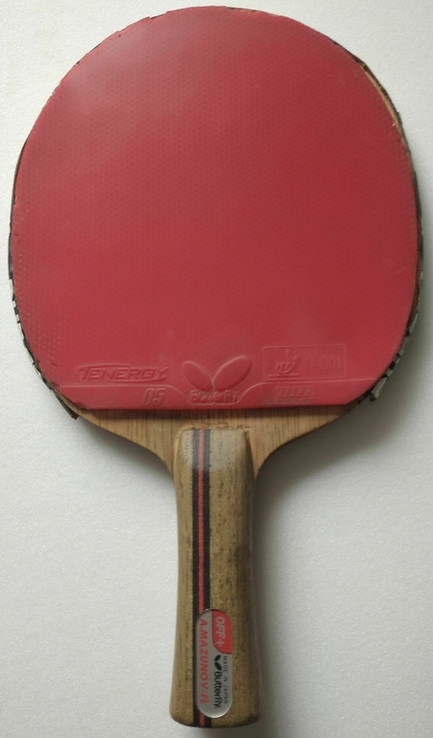 Профессиональная ракетка для настольного тенниса Butterfly A.Mazunov-FL OFF+ с Tennergy 0, photo number 3