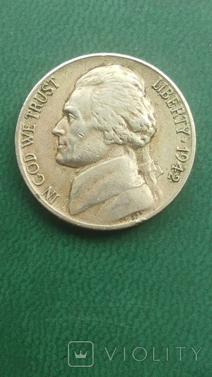 5 центов 1942, фото №2