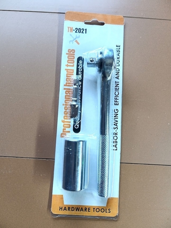Универсальный торцевой гаечный ключ трещетка 7-19 мм, фото №4