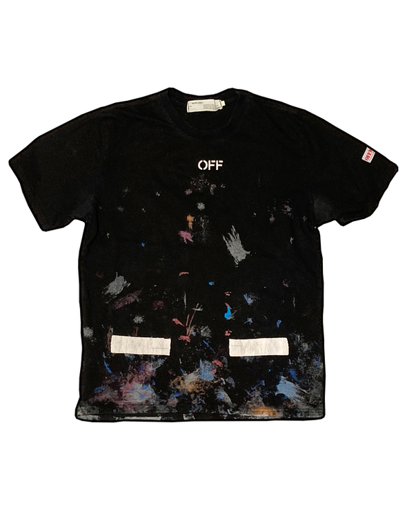 Off White "Seeing Things" Galaxy Brushed Tee, photo number 2