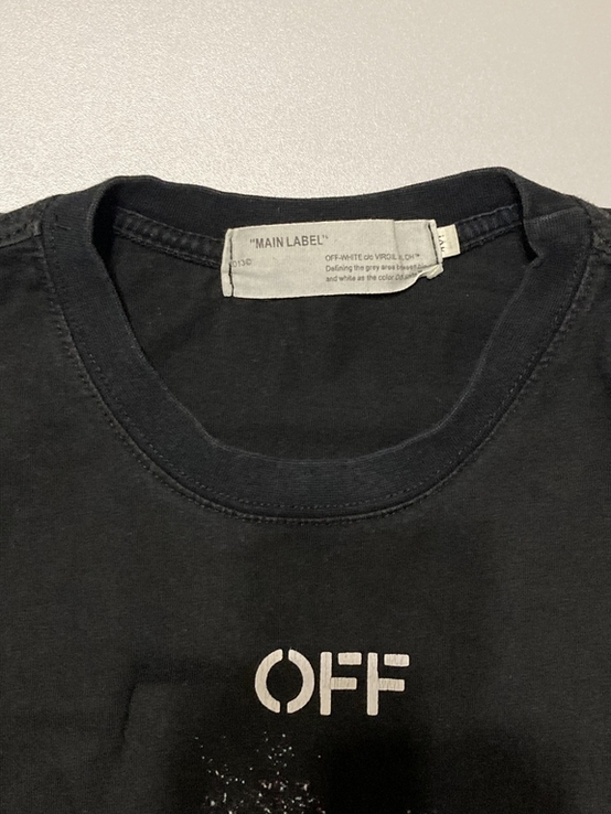 Off White "Seeing Things" Galaxy Brushed Tee, photo number 7