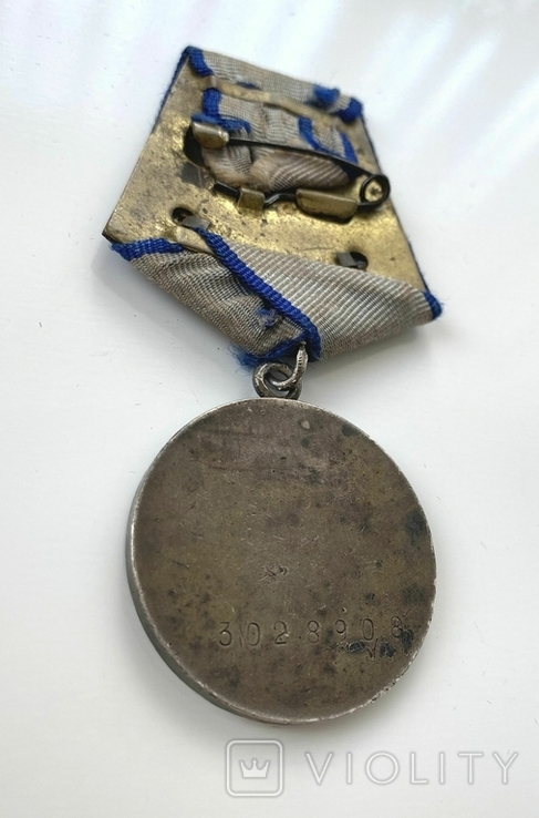 Медаль "За отвагу" №3028908., фото №7