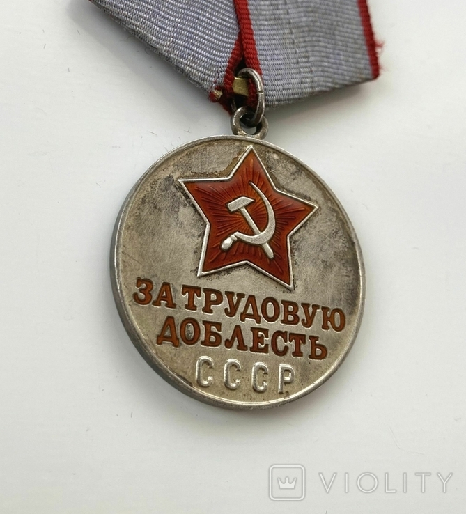 Медаль "За трудовую доблесть"., фото №6