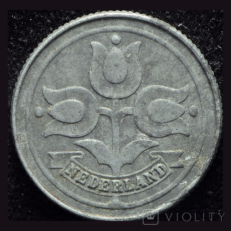 Нидерланды 10 центов 1941 оккупация, фото №3