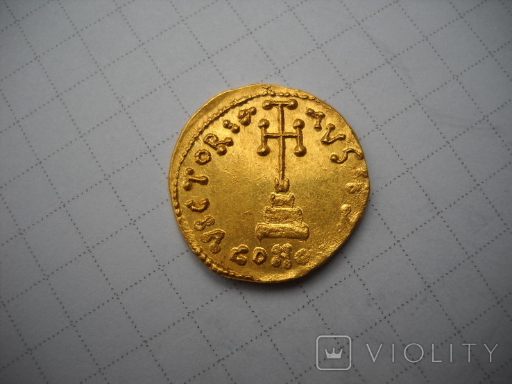 Солид Тиберий III (698-705), фото №6