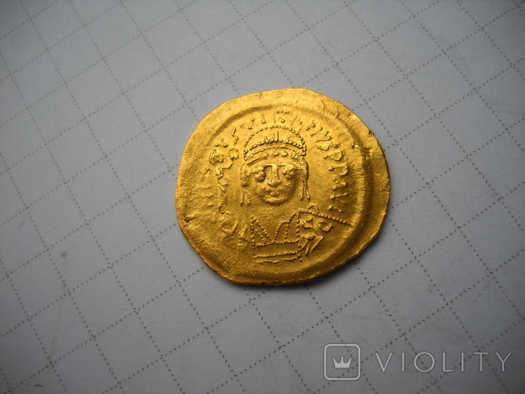 Солид Юстин II ( 565-578 ), фото №4