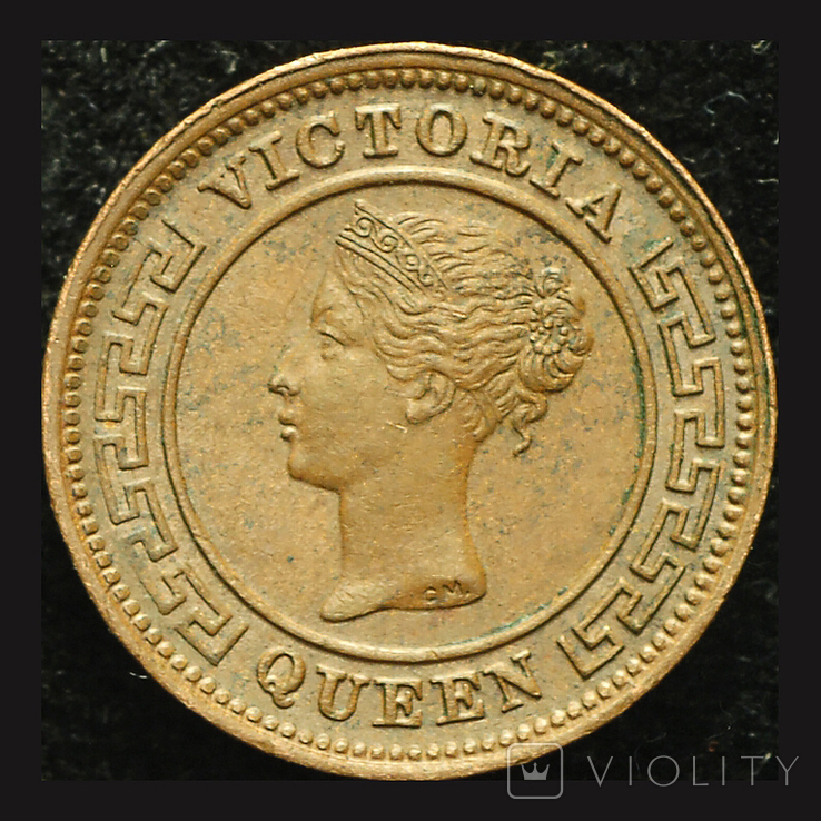Британский Цейлон 1/4 цента 1898, фото №2