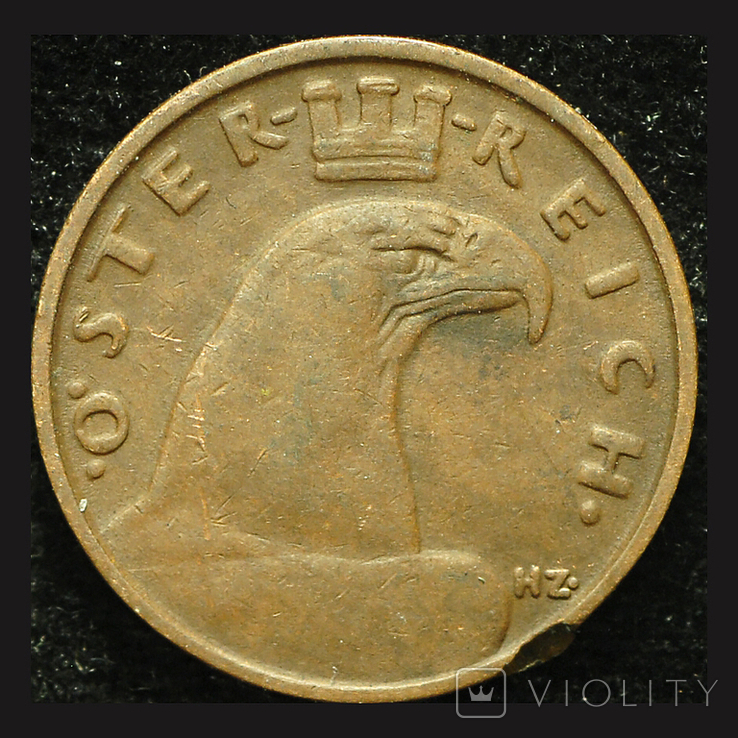Австрия 1 грошен 1926, фото №3