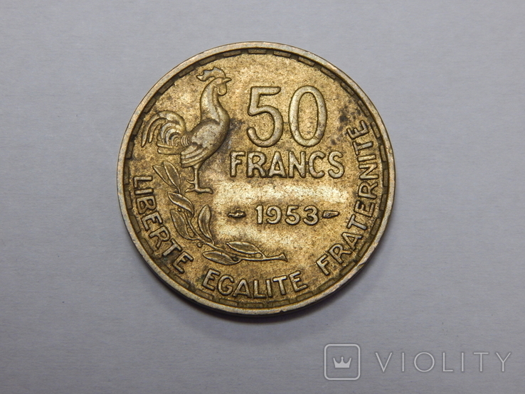 50 франков, 1953 г Франция, фото №2