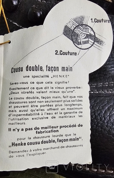 Єгерскі боти Henke &amp; Cie A.G.1965р.Швейцарія., фото №12