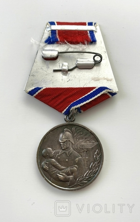 Медаль "За отвагу на пожаре", фото №3