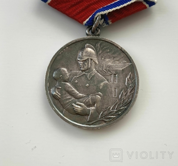Медаль "За отвагу на пожаре", фото №5