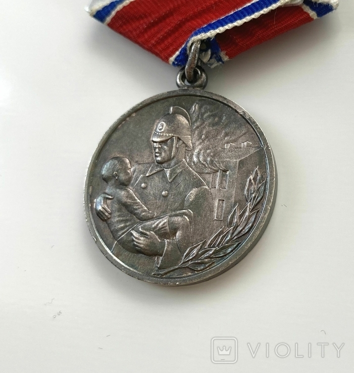 Медаль "За отвагу на пожаре", фото №9