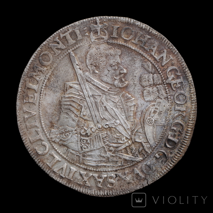 Талер 1630 Іоганг Георг, Саксонія, фото №2