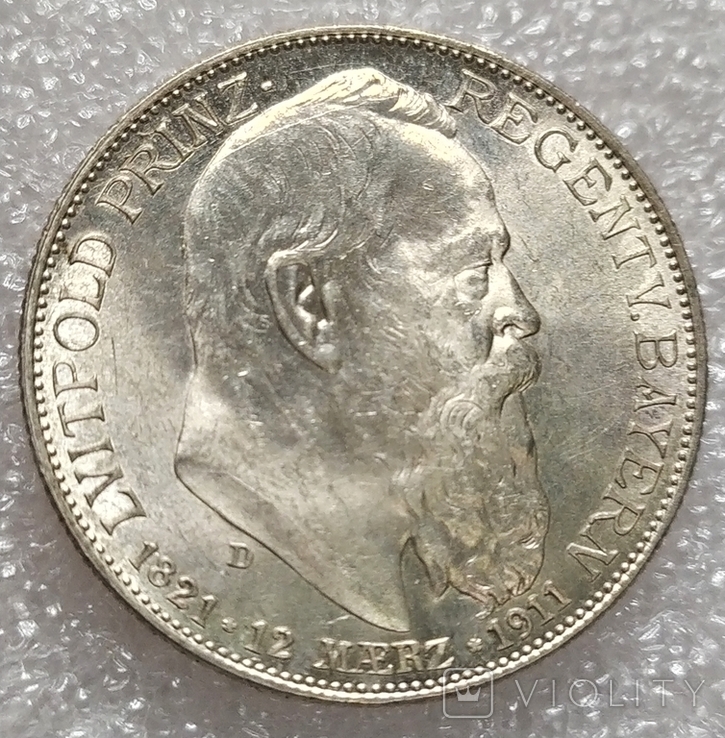 2 марки 1911,Луитпольд, фото №7